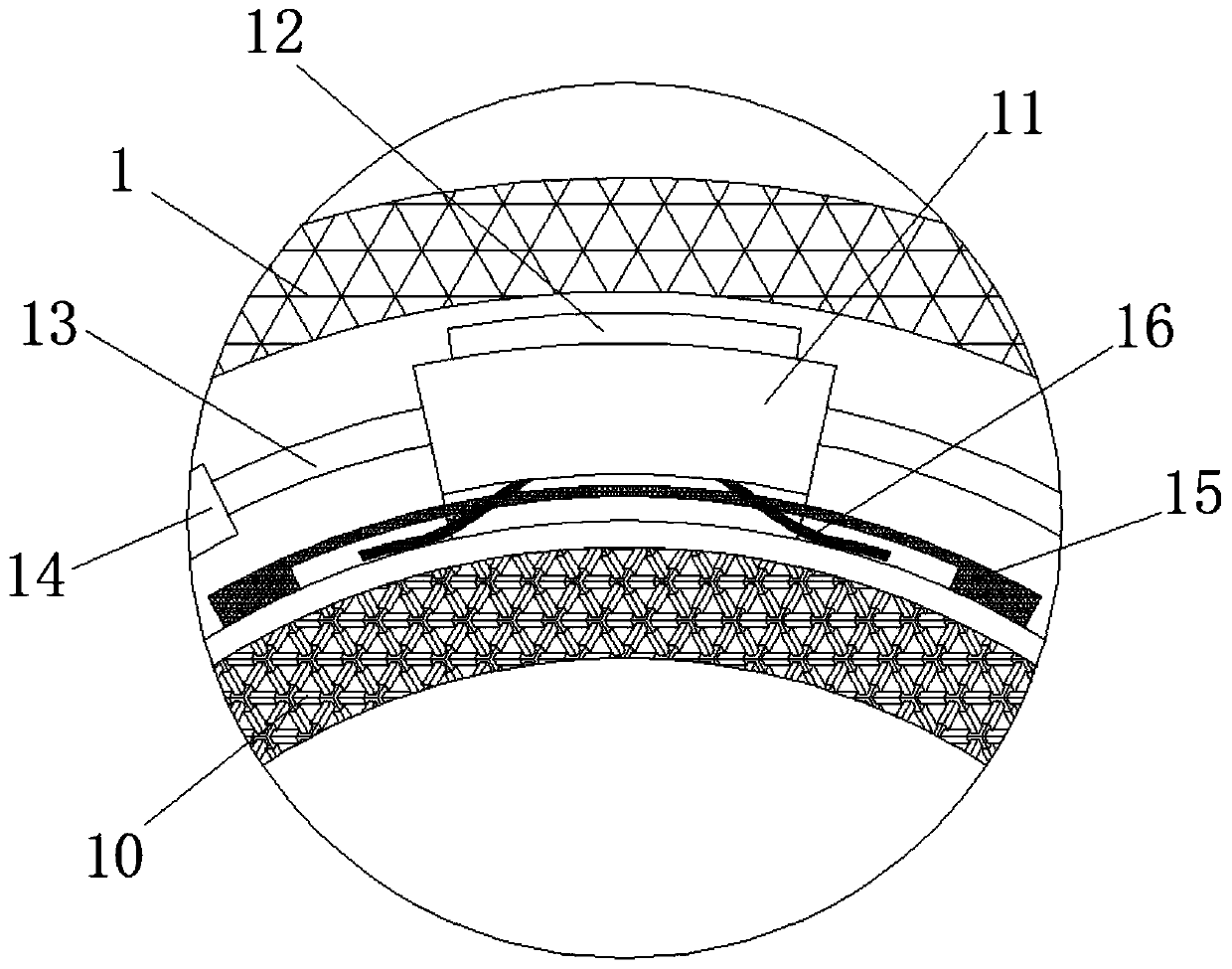 Isolation type high-pressure-resistance underground pipe column and production method thereof