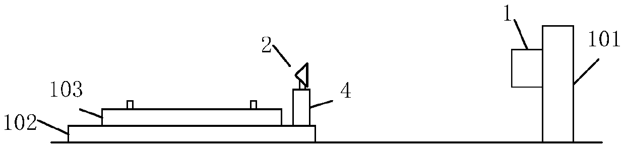 Displacement detection system and displacement detection method for railway equipment