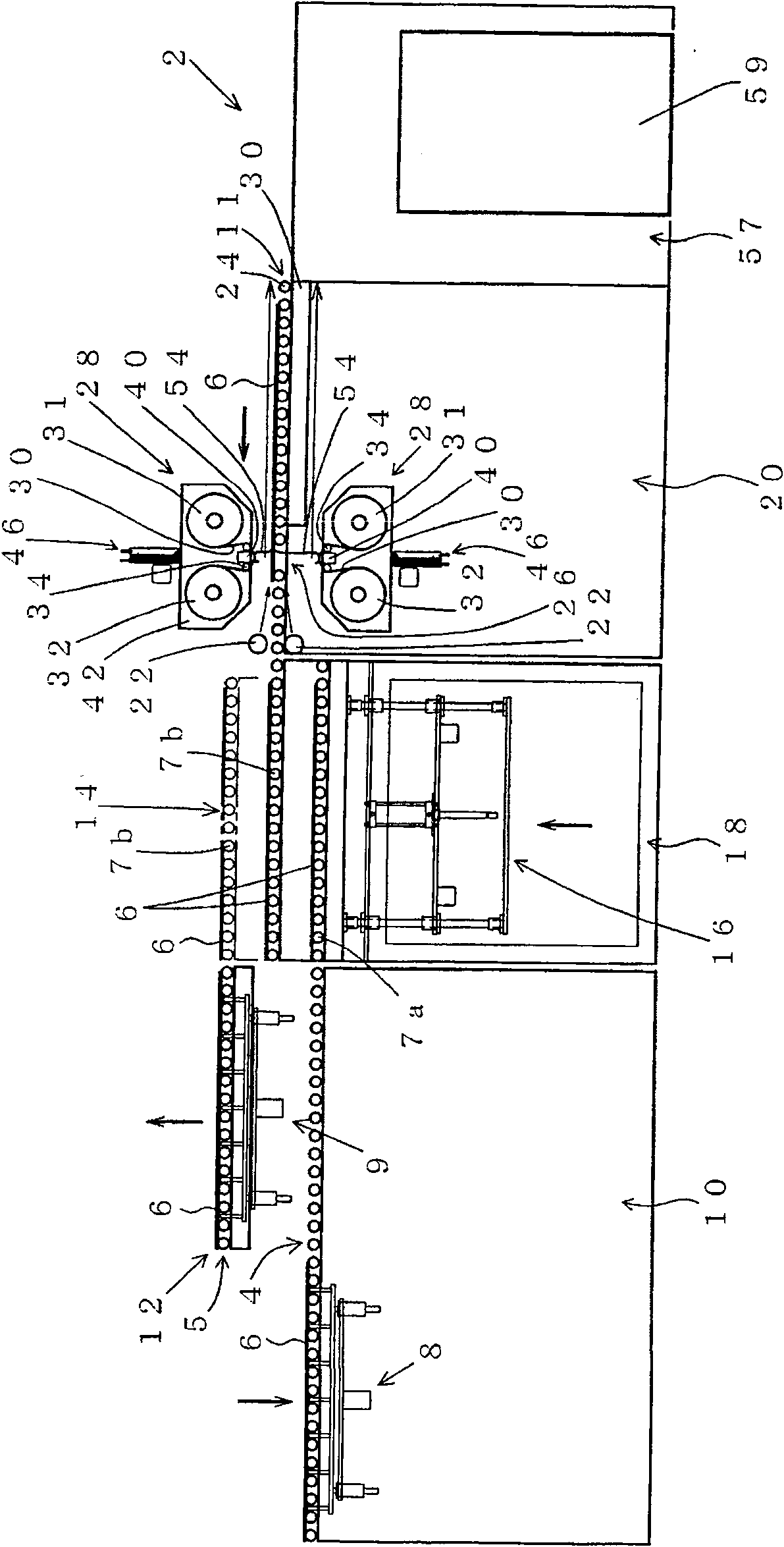 Method and device for peeling off film