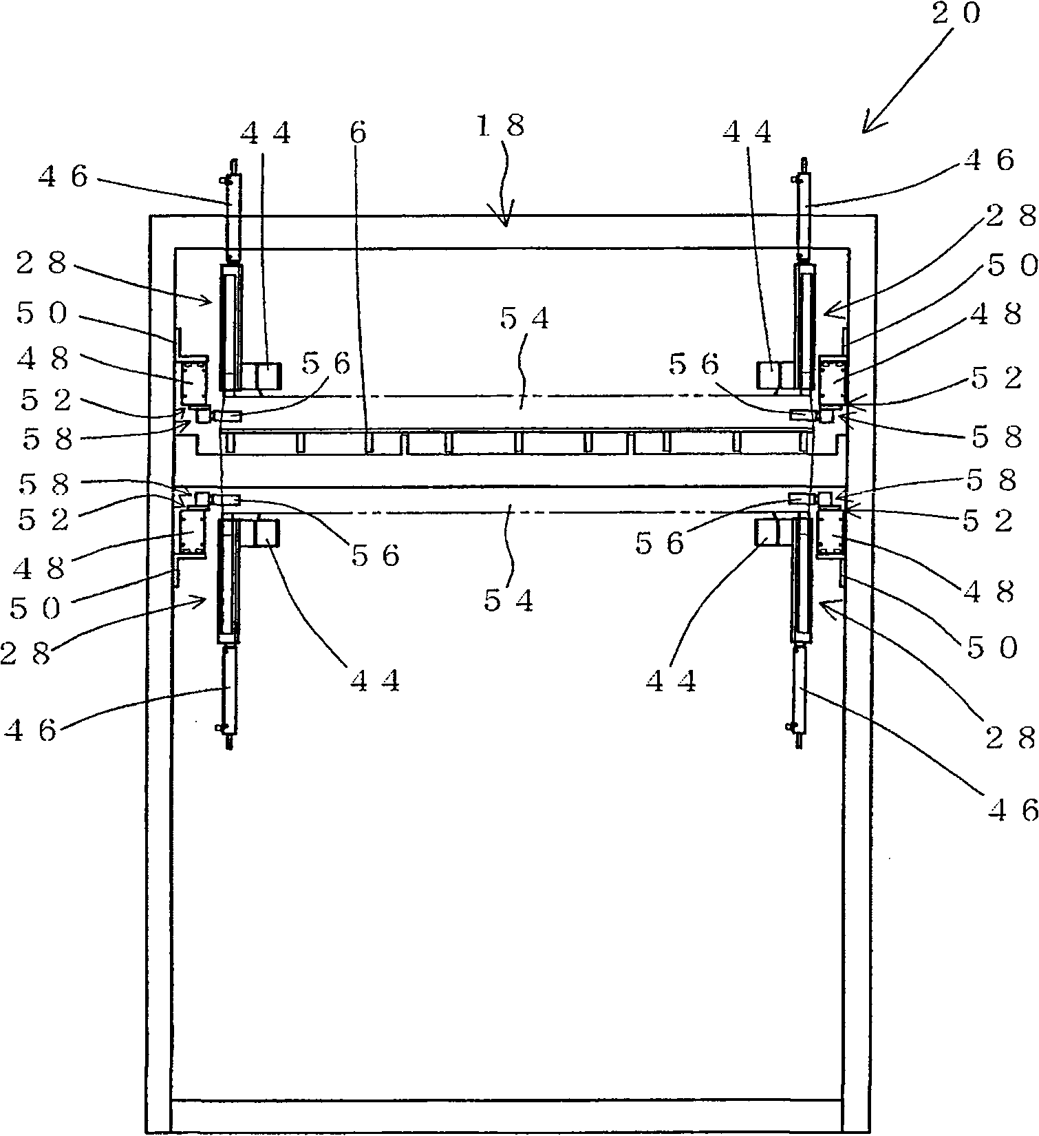 Method and device for peeling off film