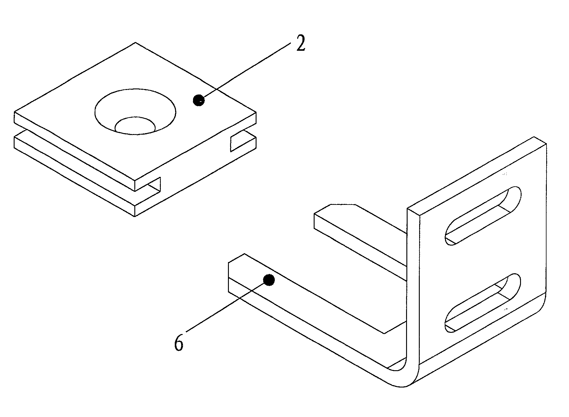 Semiconductor chip automatic centering mechanism