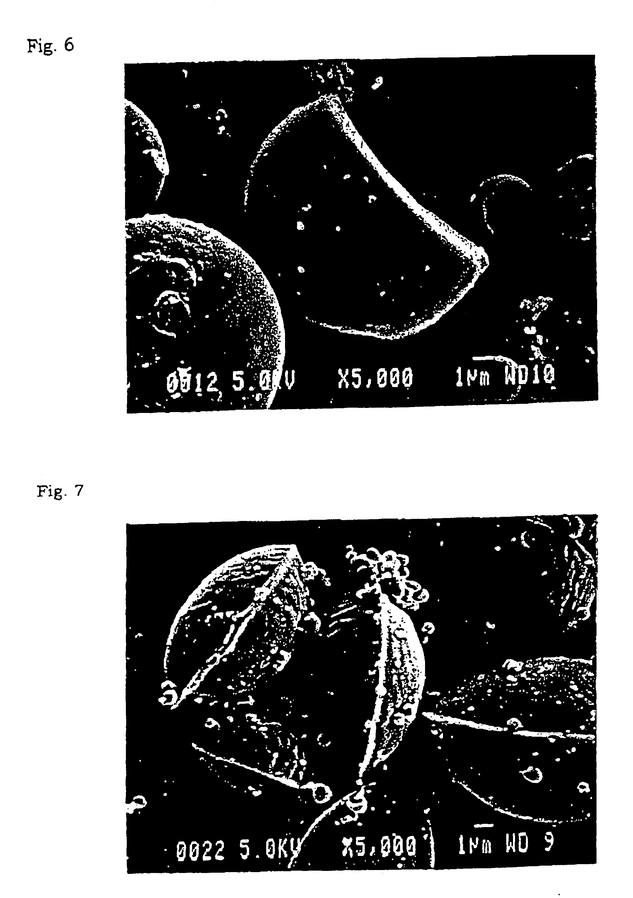 Resin particles and process for producing the same