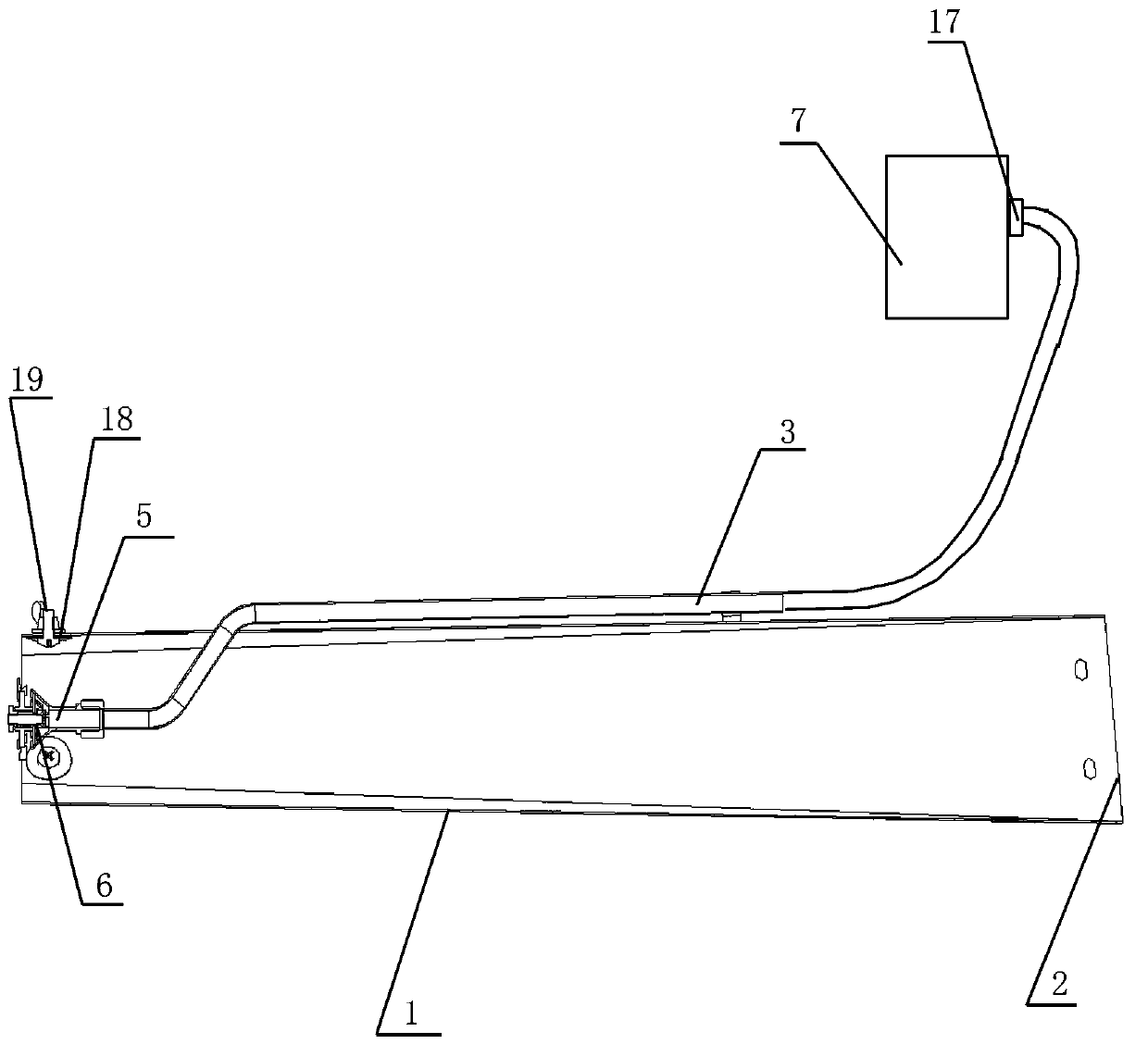 Multi-function fire-fighting air duct with wind power, spraying and foam fire-fighting functions