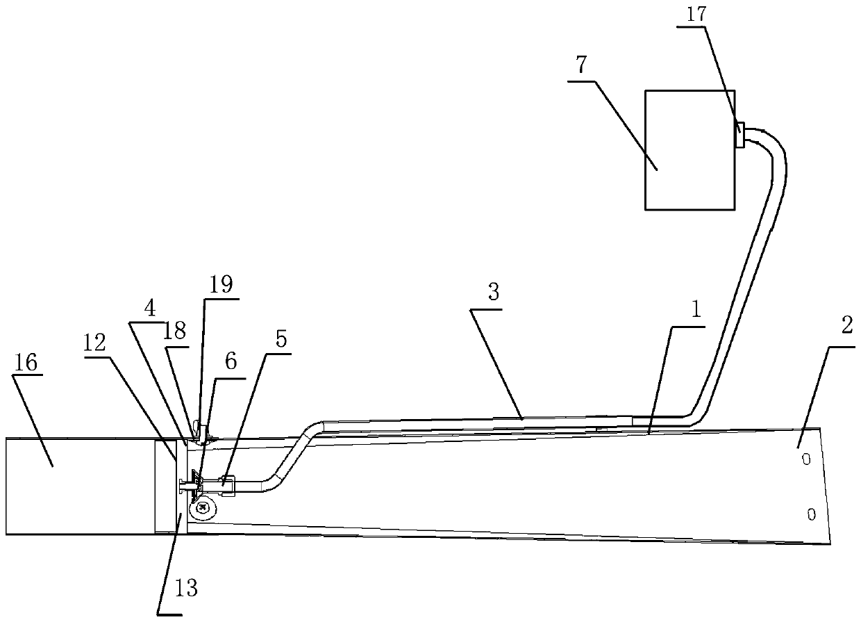 Multi-function fire-fighting air duct with wind power, spraying and foam fire-fighting functions