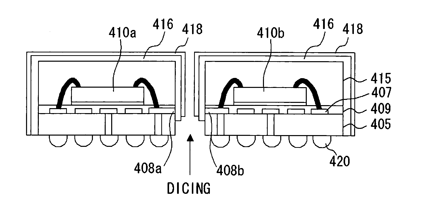 Semiconductor device with shield