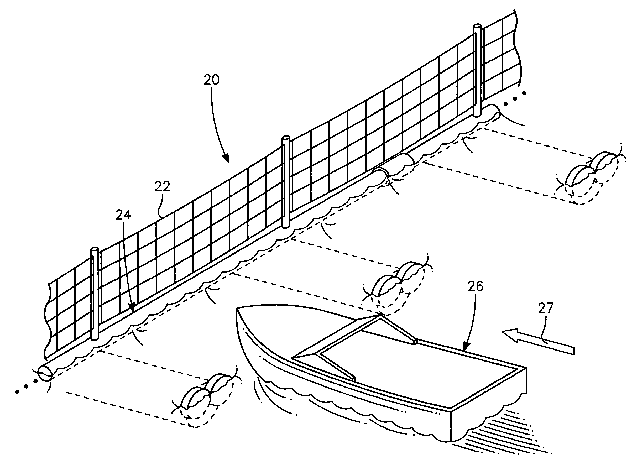 Port security barrier