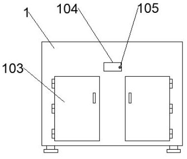 Automatic intelligent garbage classification device