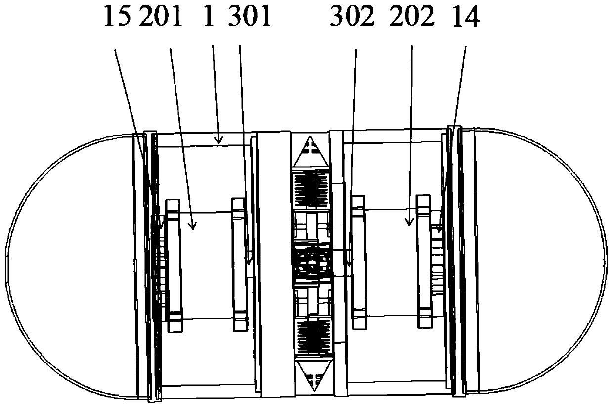 An intestinal microcapsule robot with multi-directional living sampling function