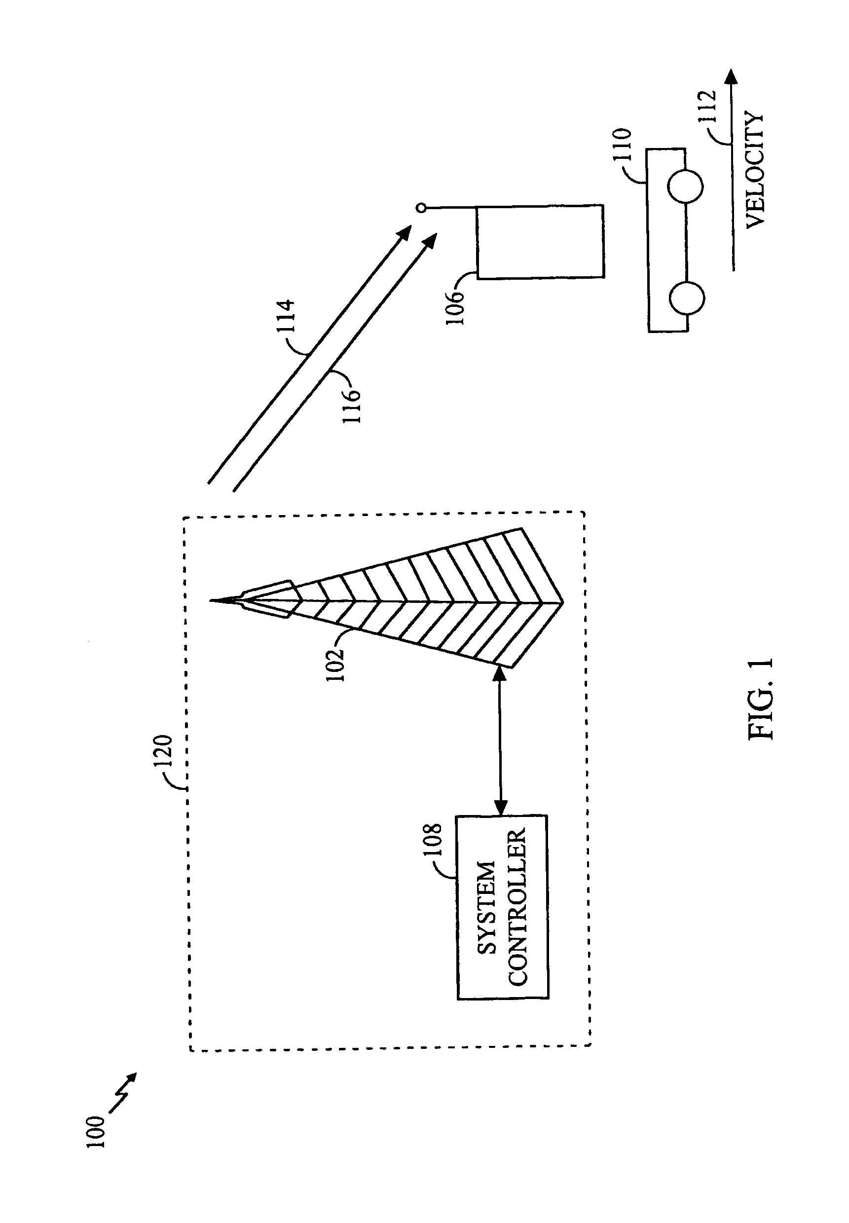 Velocity responsive filtering for pilot signal reception