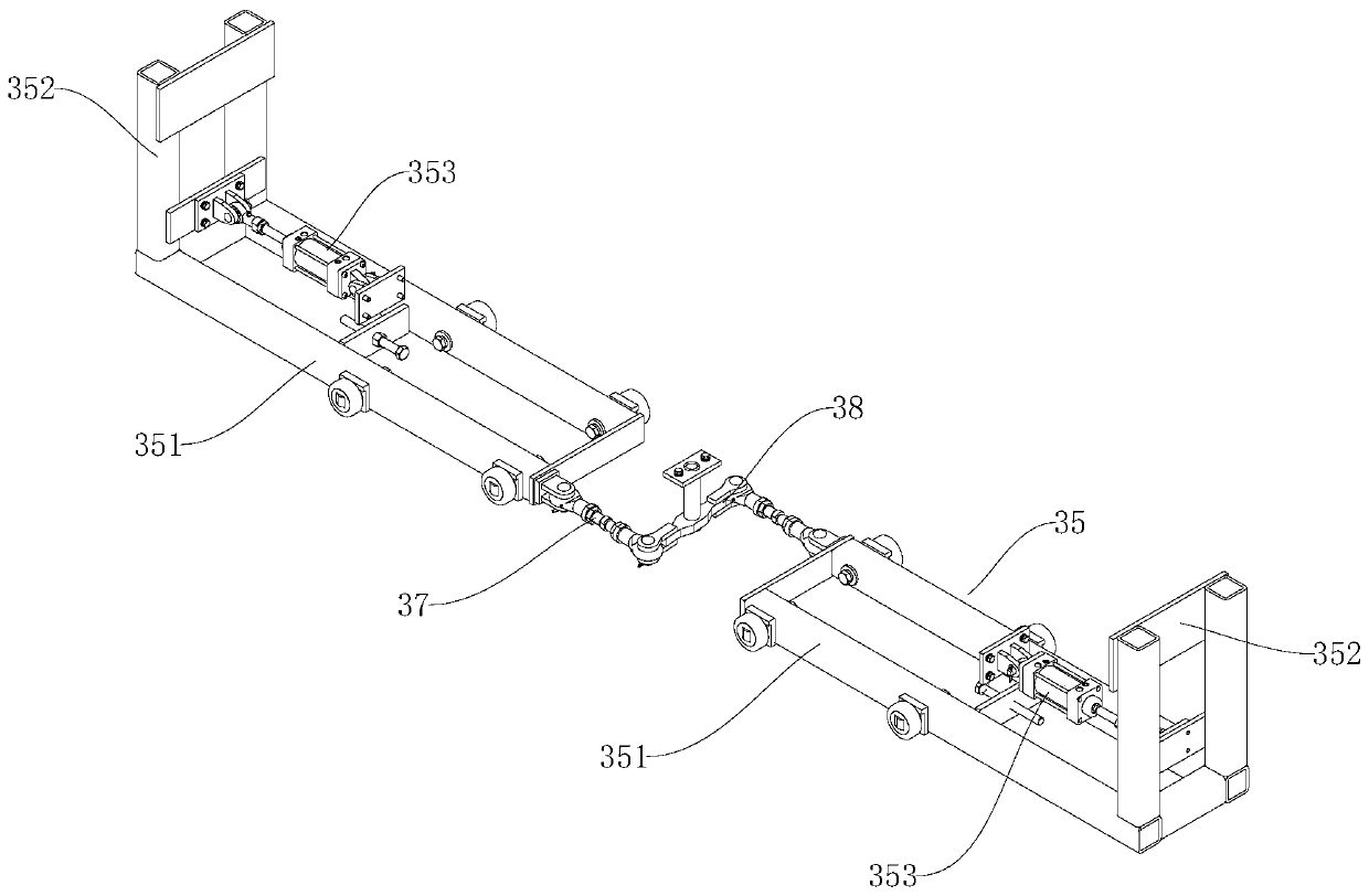 Truss stirrup mounting equipment and mounting method