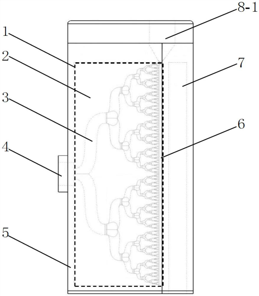 An integrated bionic liquid-absorbing core for loop heat pipe, preparation method and application