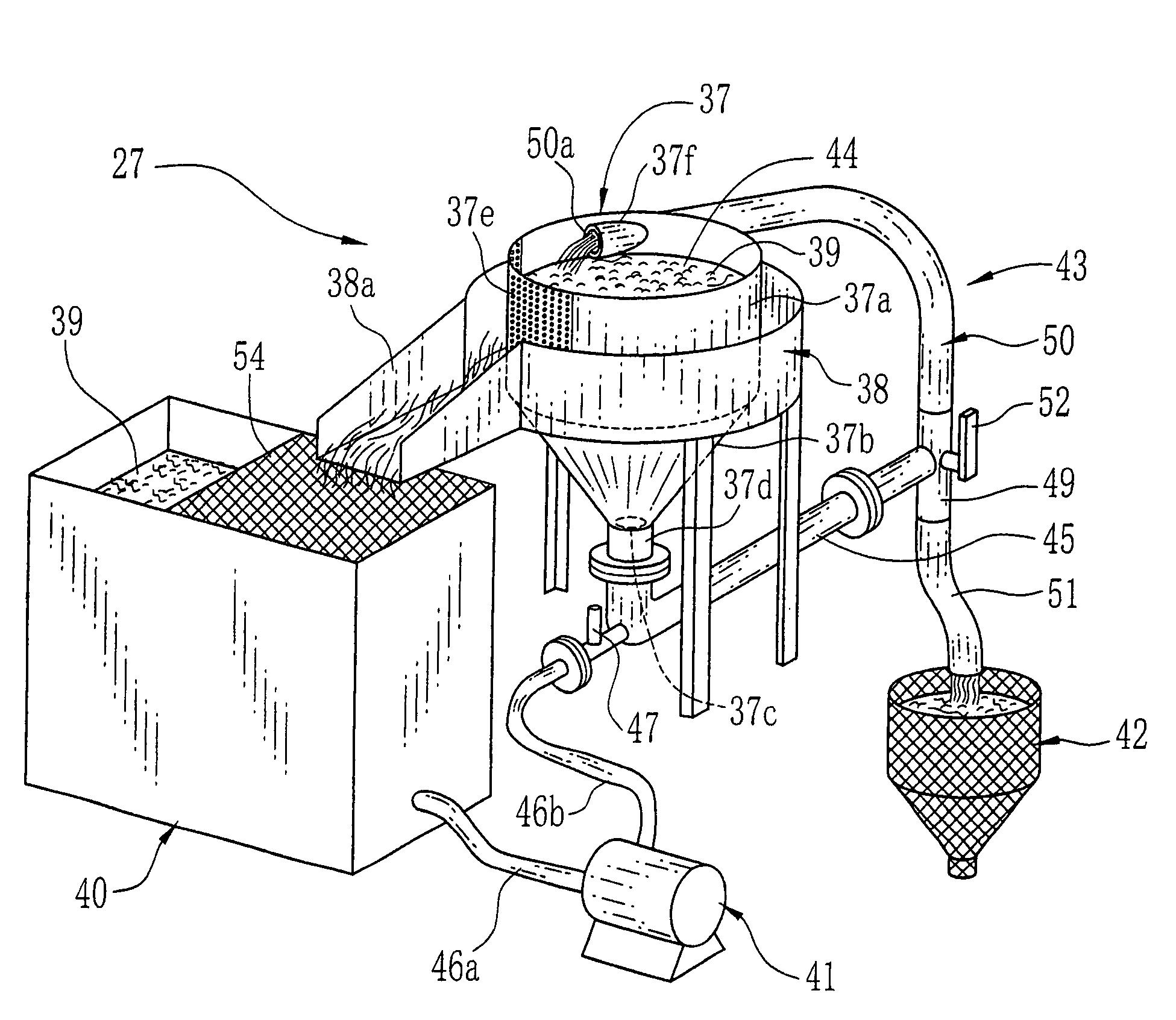 Method for recycling used-up plastic products and washing process of crushed plastic and apparatus therefor