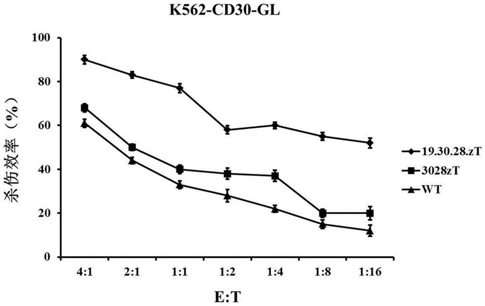 CD19 and CD30 dual-target chimeric antigen receptor and its application