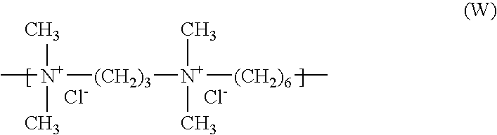Compositions containing quaternary ammonium polymers