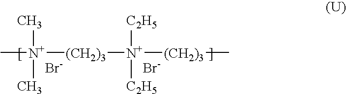 Compositions containing quaternary ammonium polymers
