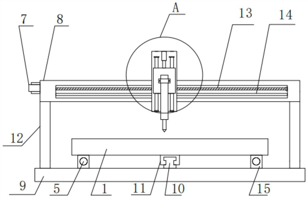 Adjustable vacuum glass dispensing machine