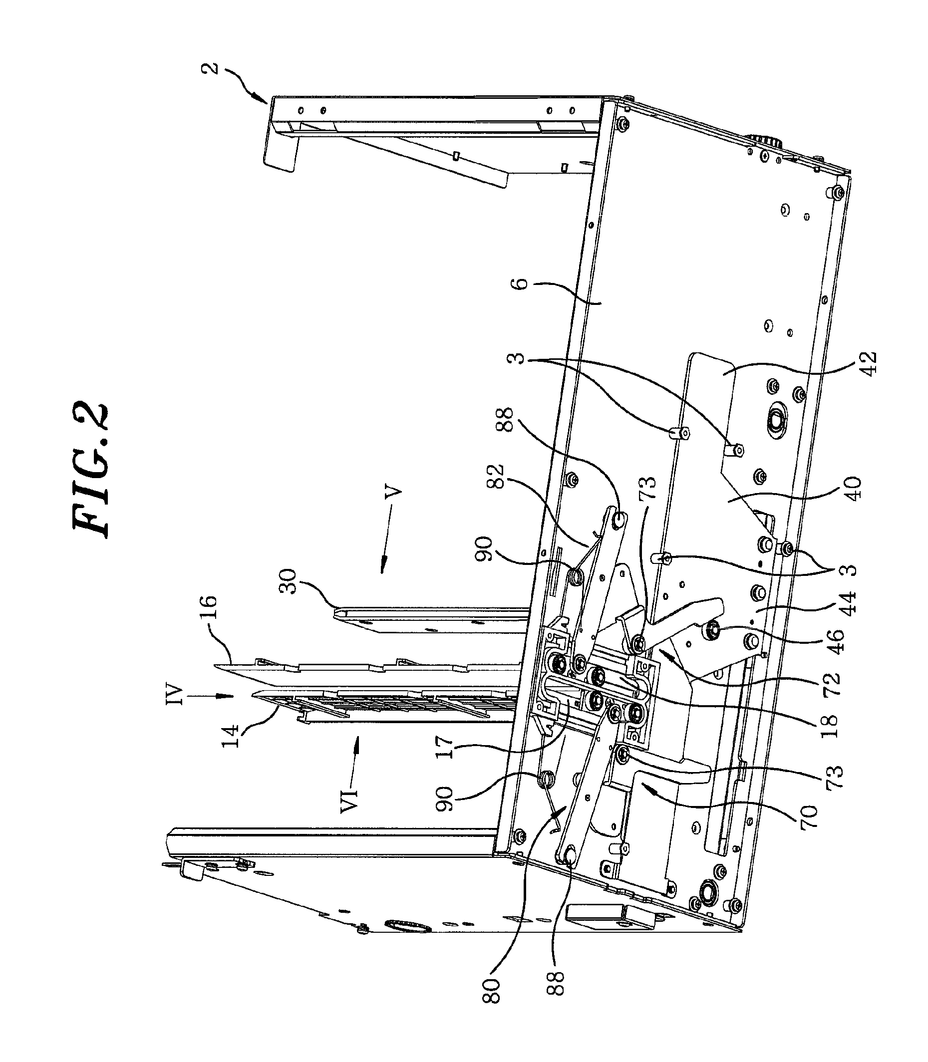 Bill Storage Device in Automated Teller Machine and Method for Storing Bill in the Same