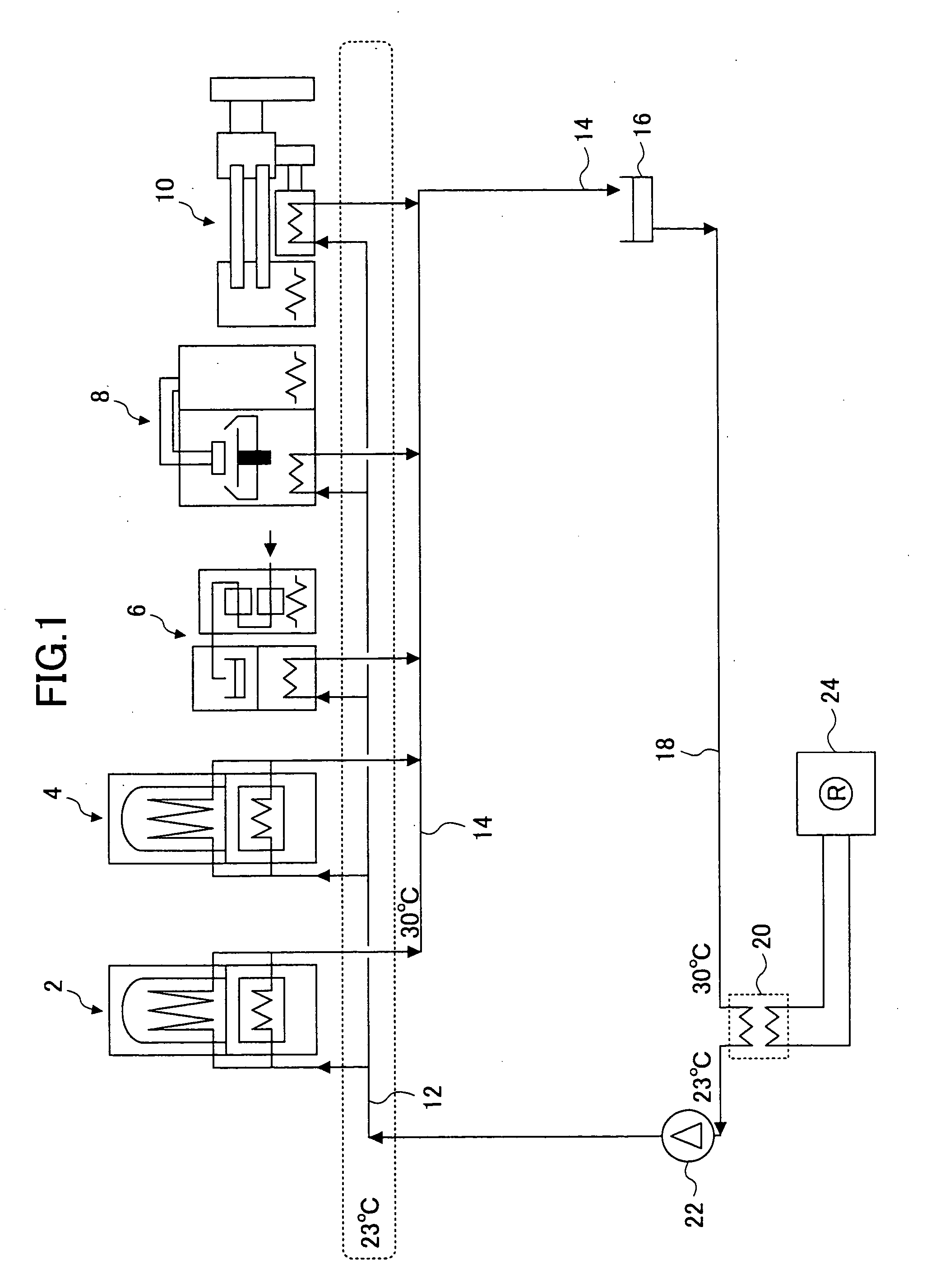 Exhaust heat utilization system, exhaust heat utilization method, and semiconductor production facility