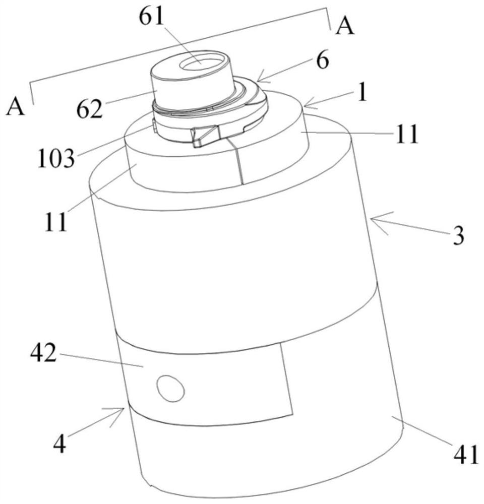 Clamp for eccentric machining