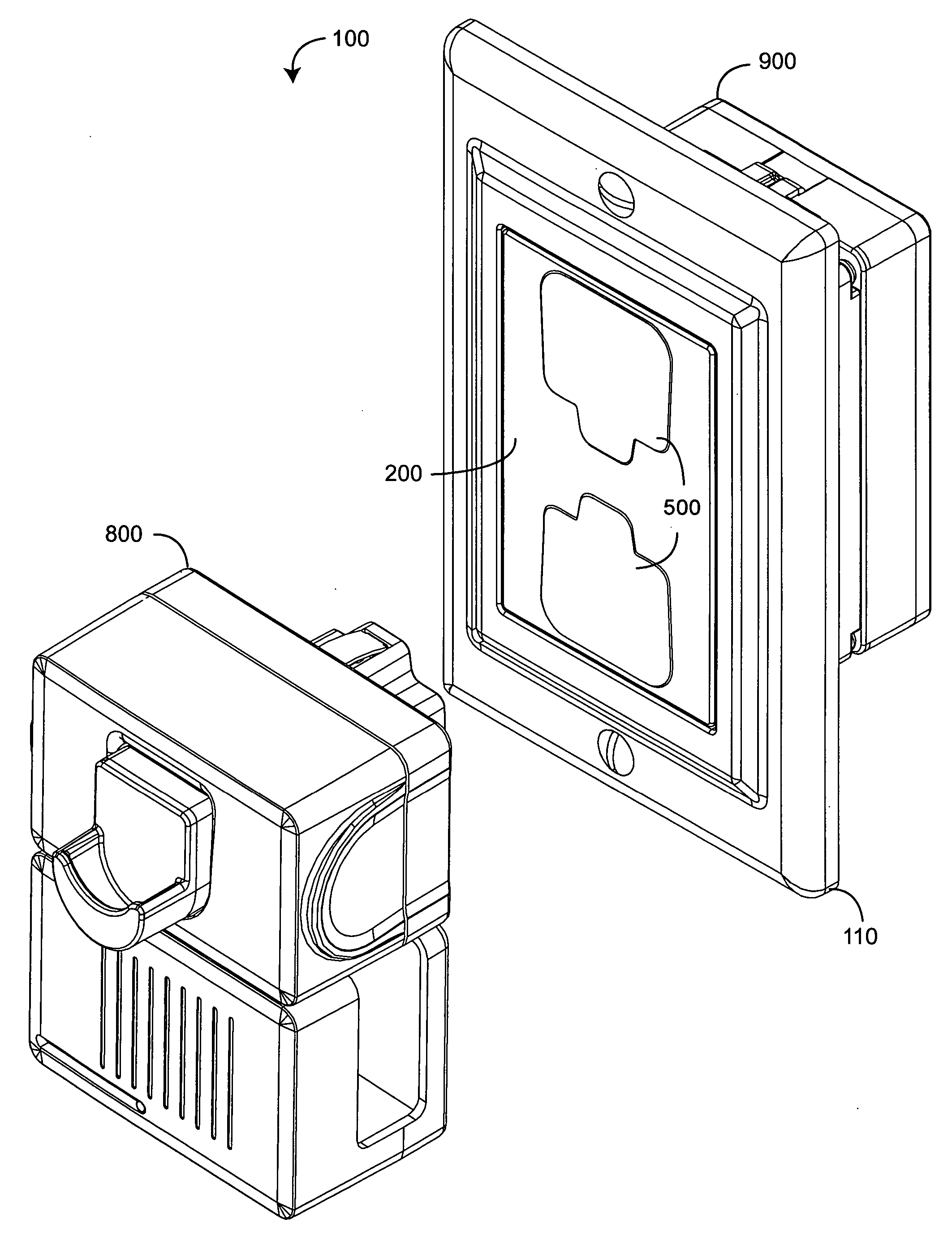 Safety outlet module