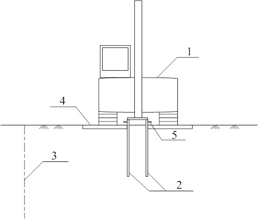 Soil body micro-disturbance deep stirring device and stirring pile construction method