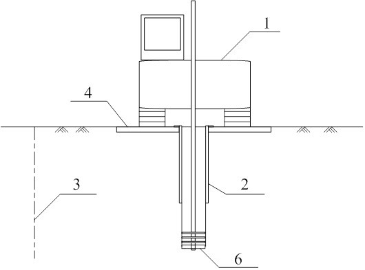 Soil body micro-disturbance deep stirring device and stirring pile construction method