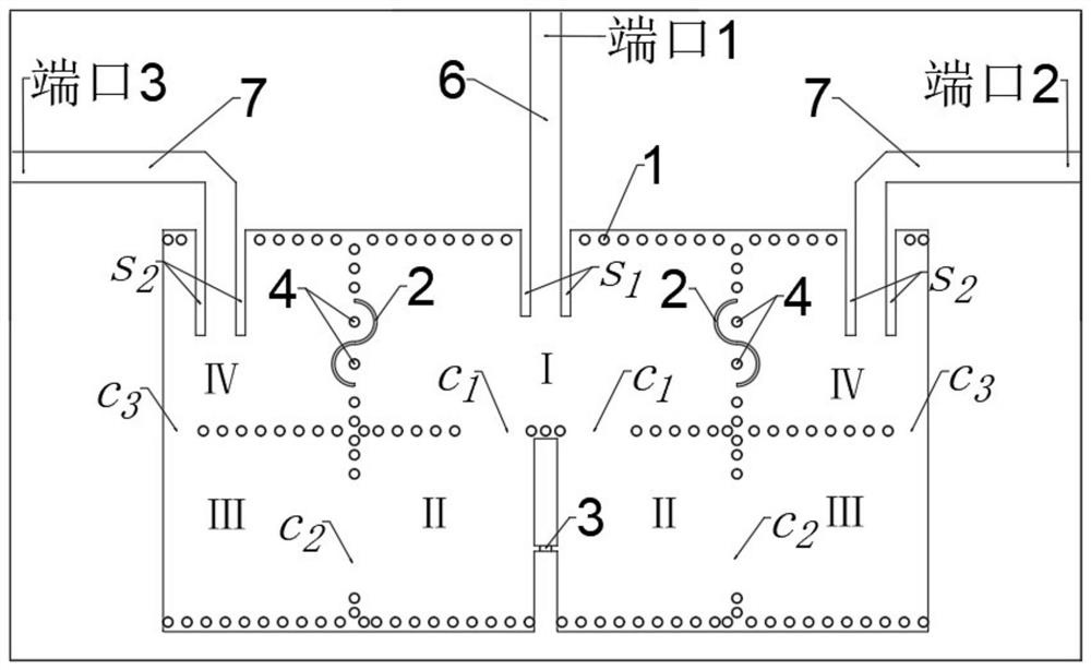 Filter power divider based on half-mode substrate integrated waveguide