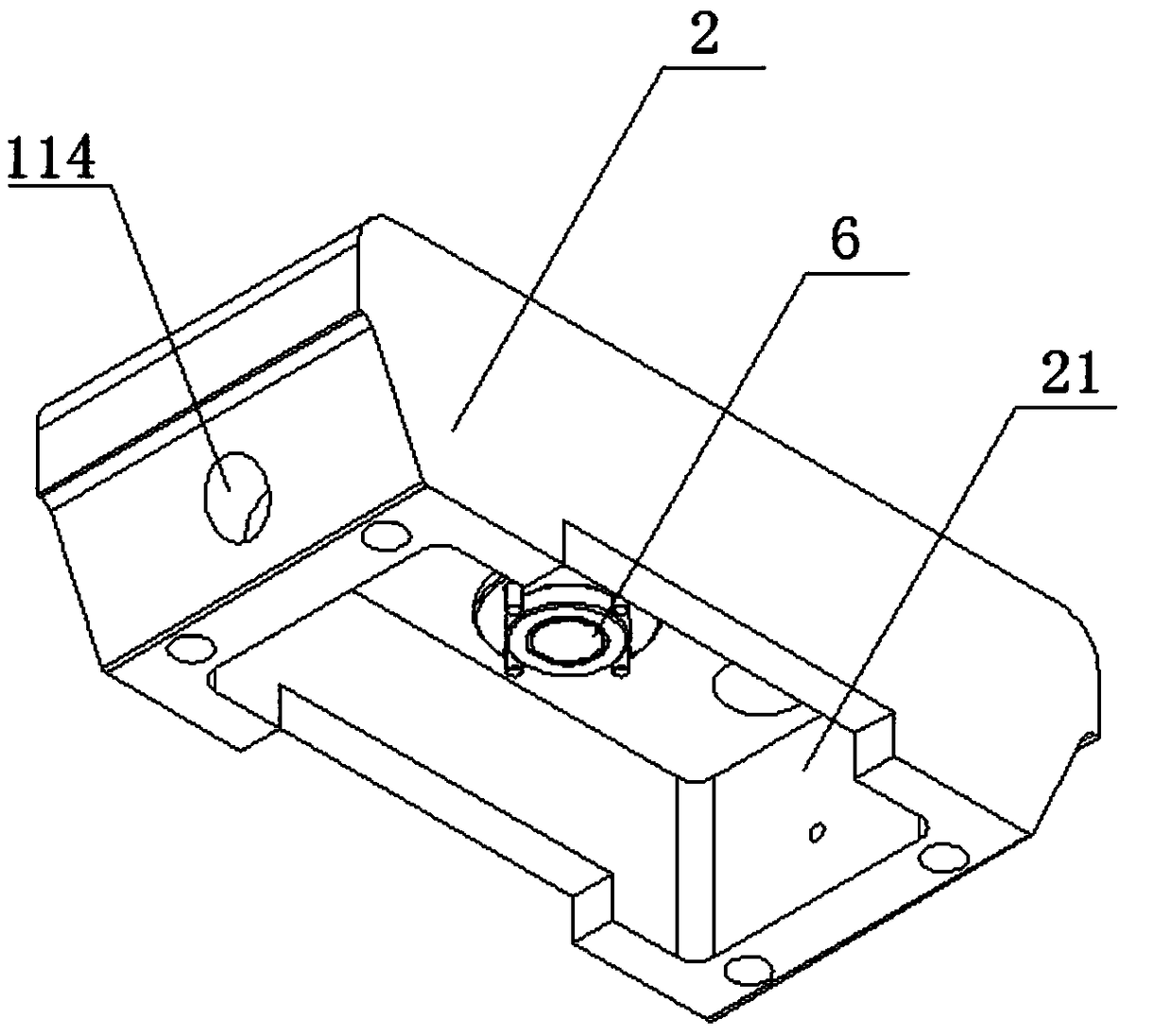 An experiment device and test method for testing electrical performance of a multi-contact electrical connection structure