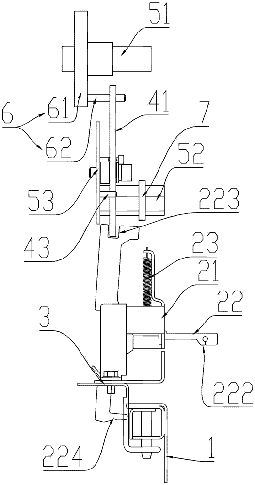 Switch cabinet and cabinet door interlocking device thereof