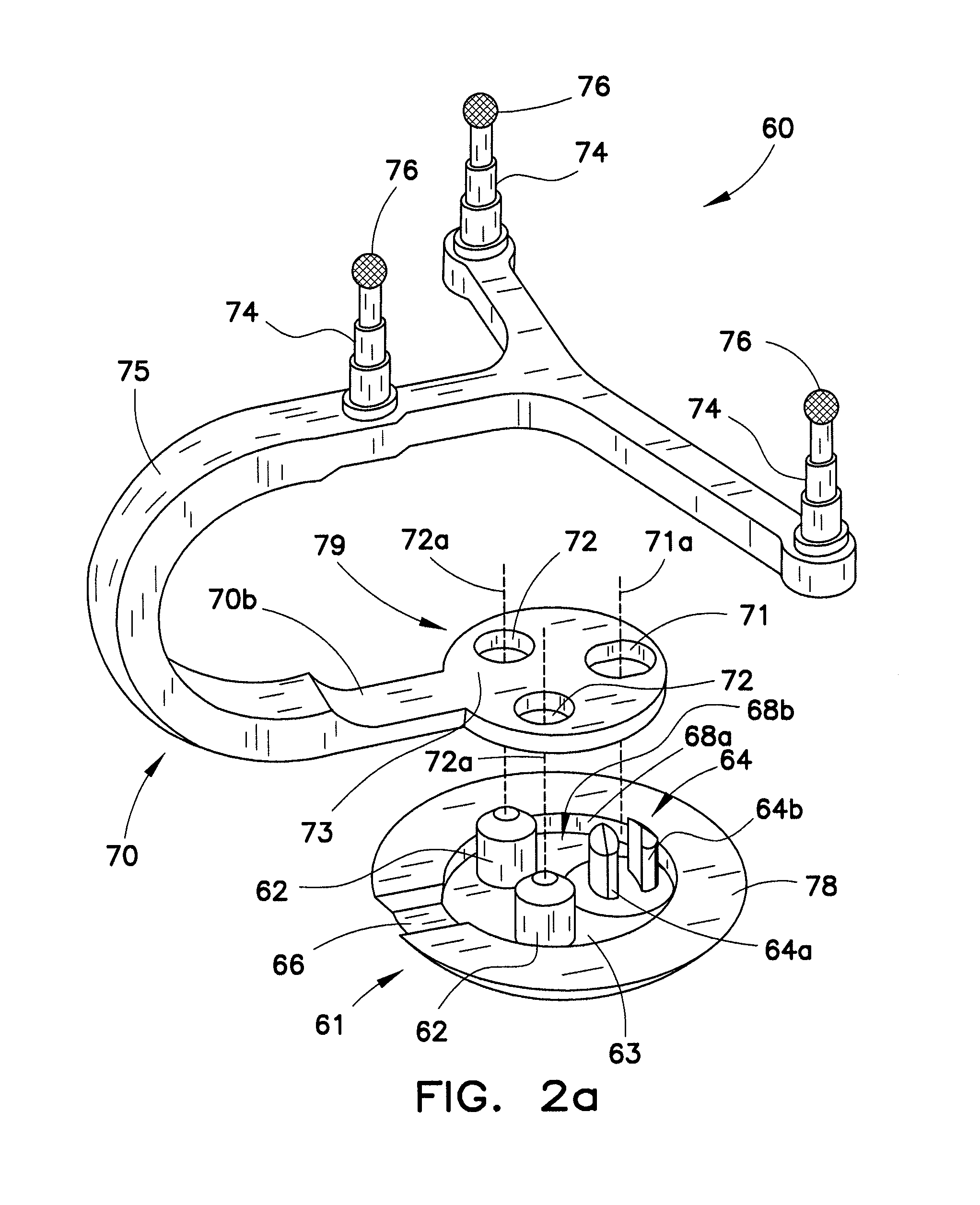 Patella tracking method and apparatus for use in surgical navigation