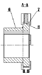 Combined conveniently-detached tool for multi-jaw waste material breaker