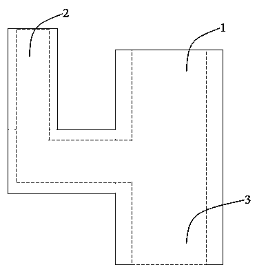 Flow splitting device