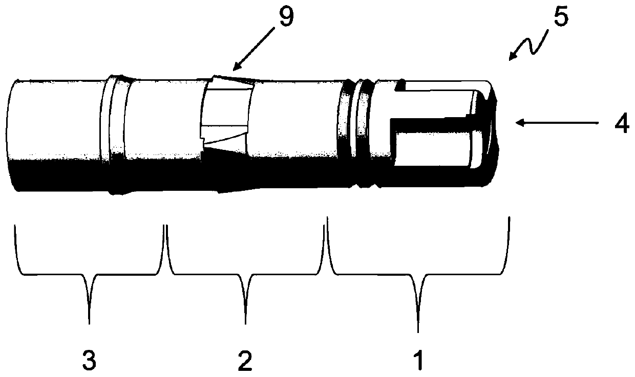 A dental implant analog