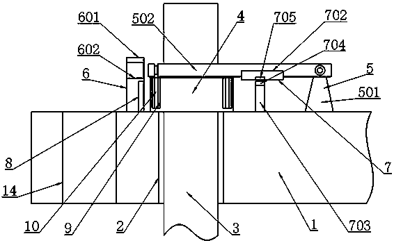 PTFE film-coated needled felt