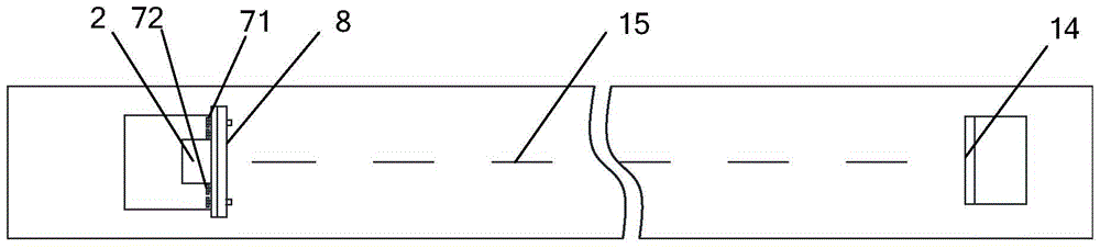 Installation Structure and Method of Verticality Sensor on Super Rectangular Pipe String