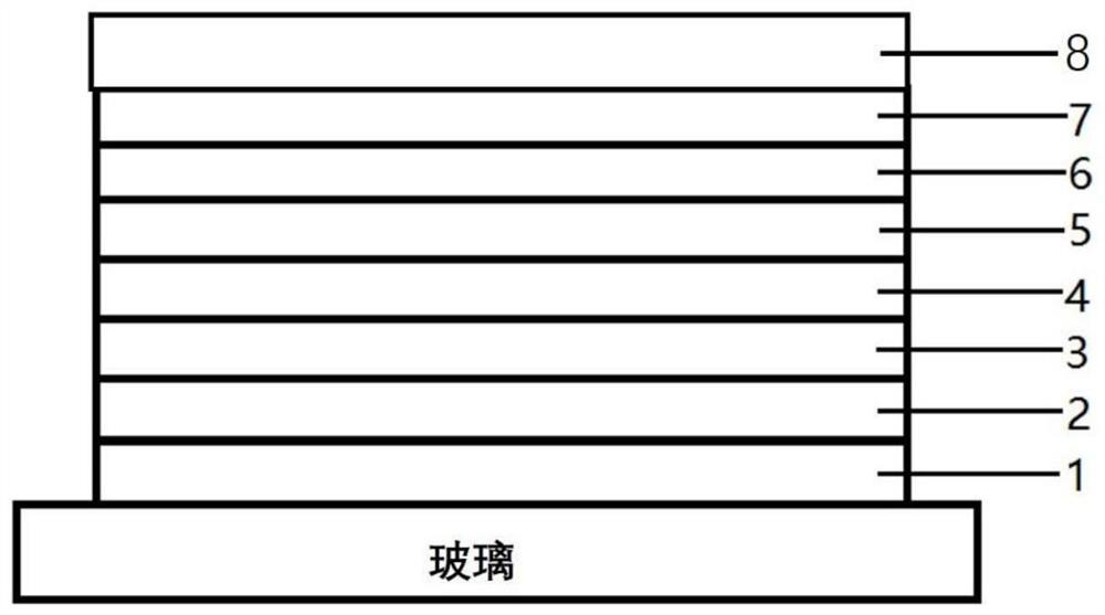 Thermally-induced delayed fluorescence semiconductor, and preparation method and application thereof