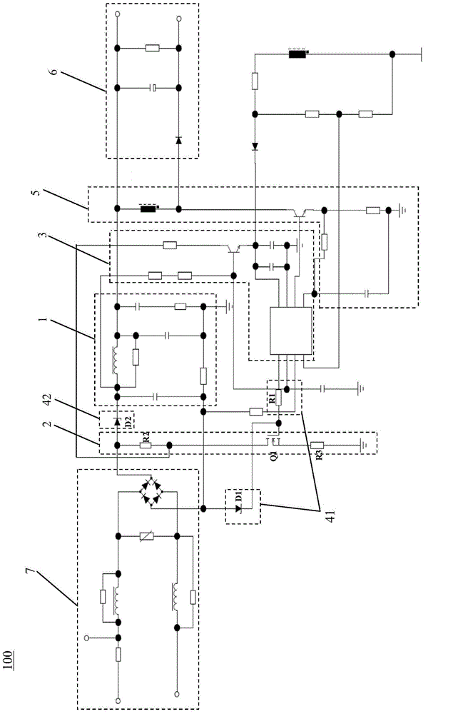 Light modulation driving circuit and illumination apparatus comprising the light modulation driving circuit