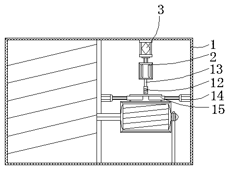 A bearing wear degree detection and maintenance device for a mechanical manufacturing system