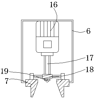 A bearing wear degree detection and maintenance device for a mechanical manufacturing system