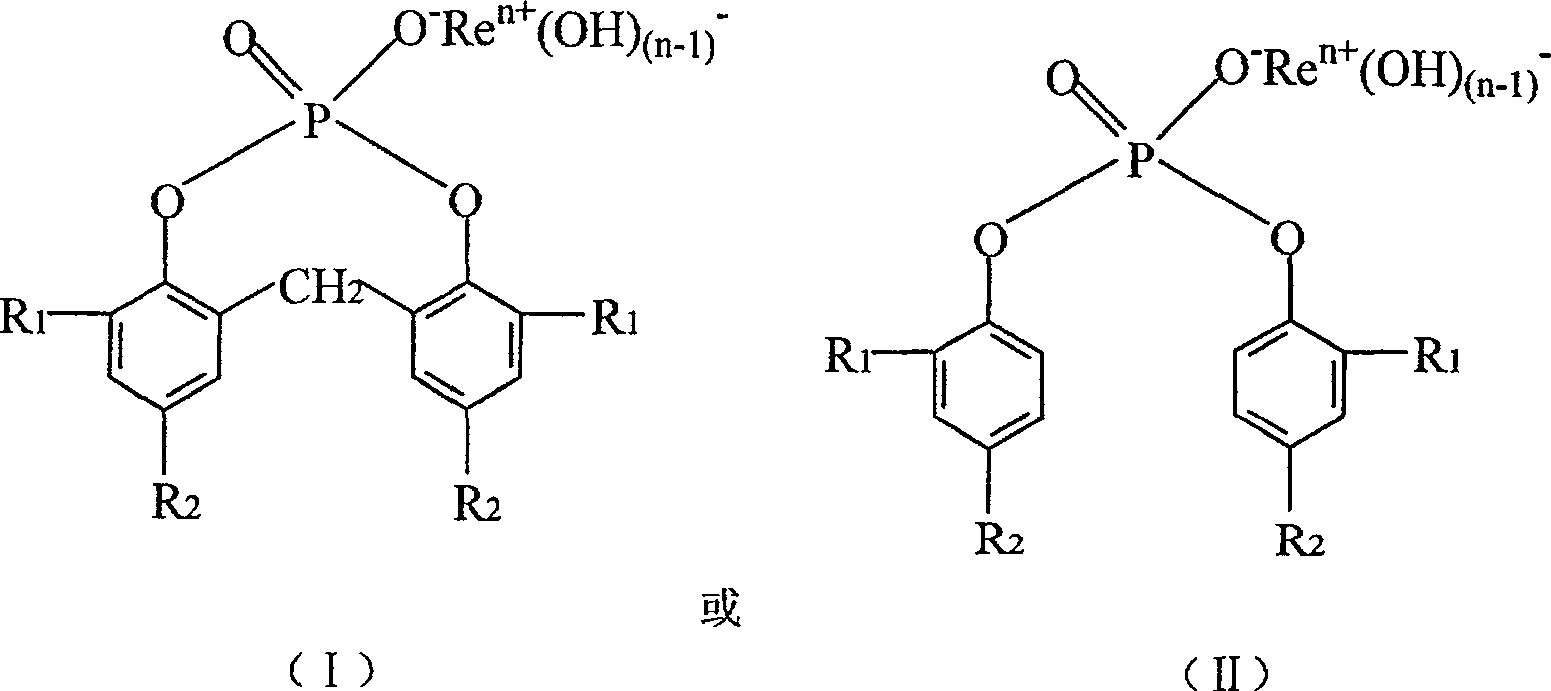 Organic phosphate rare earth salt nucleater, synthesis method and application thereof