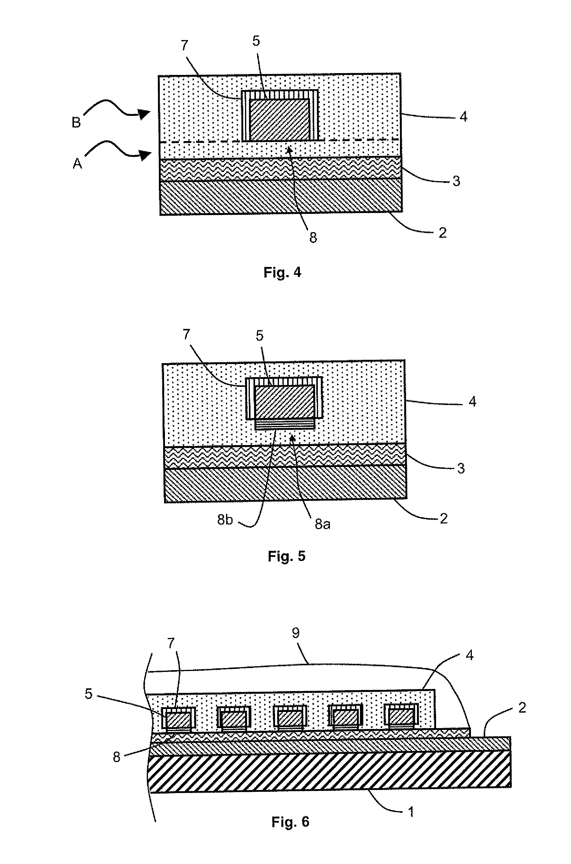 Optoelectronic device having an embedded electrode