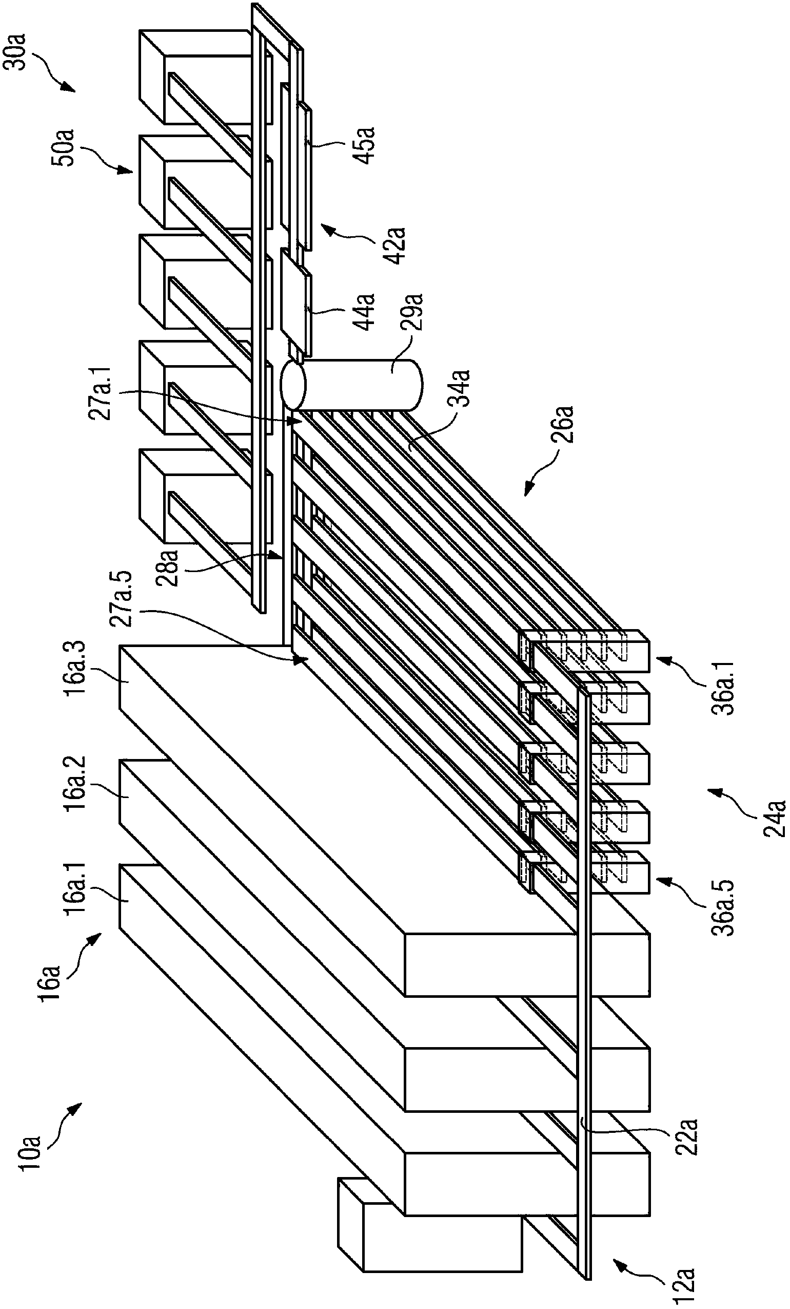 Loading system and method for loading packaged items