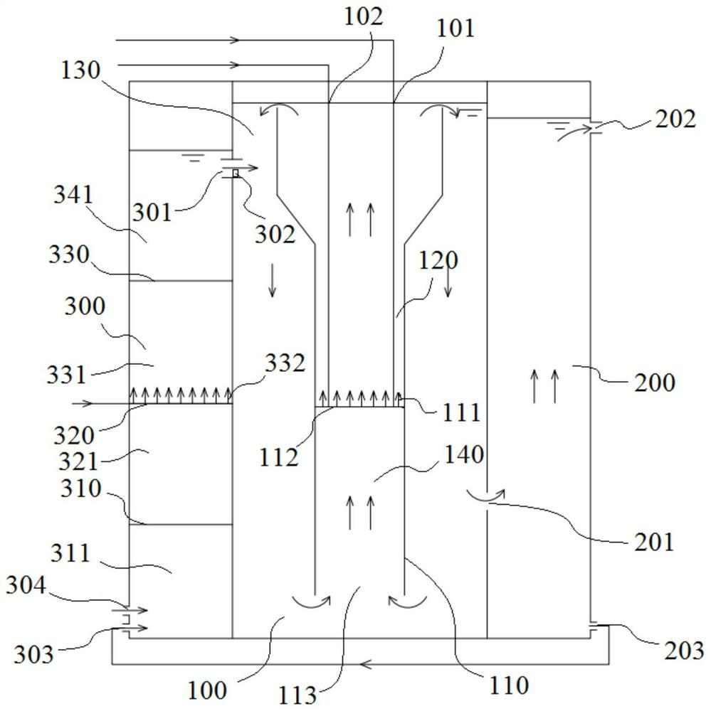 A kind of high ammonia nitrogen wastewater treatment device and method