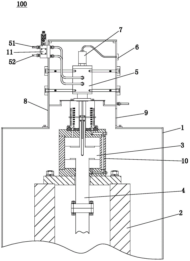 Electro-hydraulic paddle adjusting method and electro-hydraulic paddle adjusting device of high-oil-pressure control water turbine