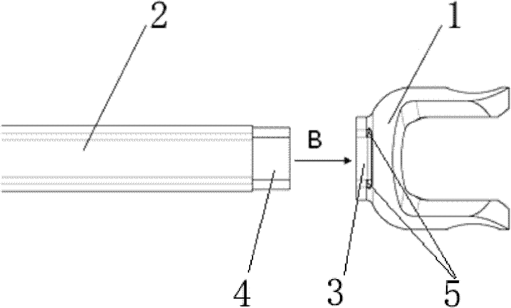 Method for connecting yoke and shaft