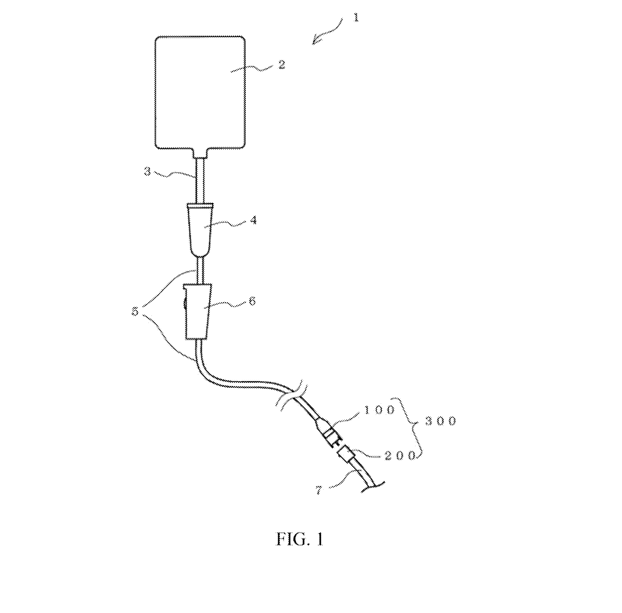 Male Connector and Transfusion Line Connection Apparatus Equipped With Male Connector