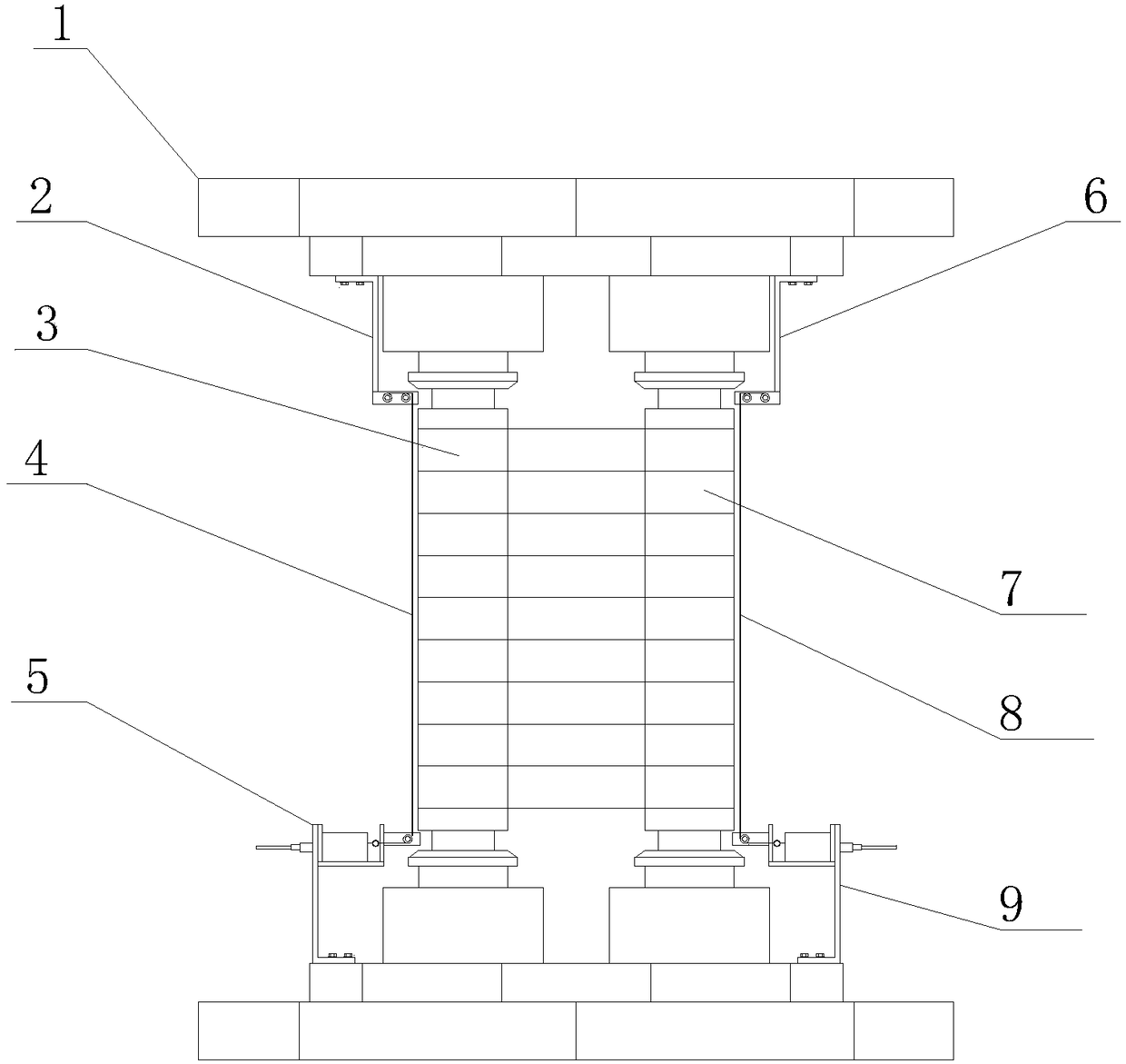 Wire-breaking alarm device of diamond wire cutting machine and application method thereof