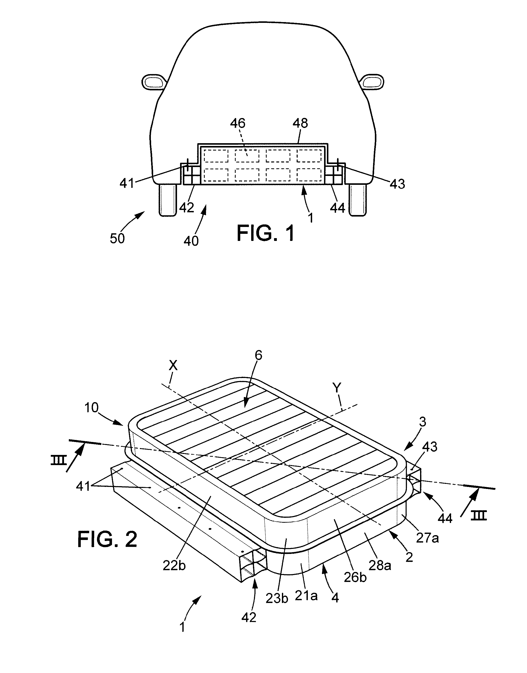 Battery Tray for Vehicle and Method for Producing the Battery Tray