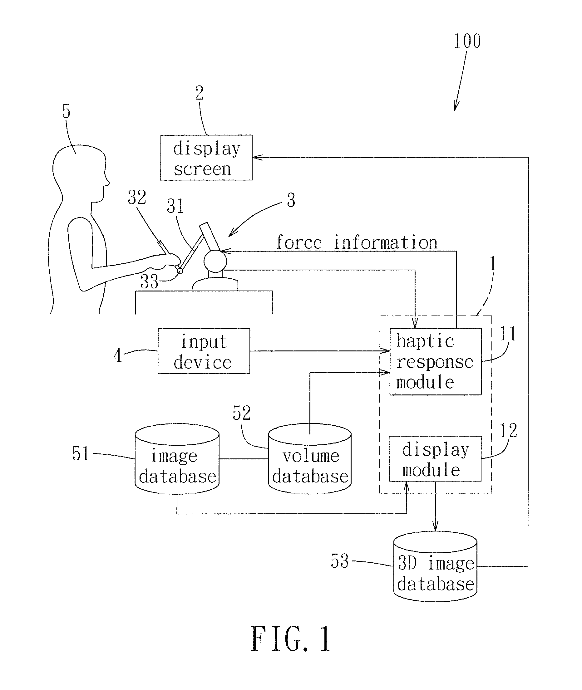 Method for Generating Real-Time Haptic Response Information for a Haptic Simulating Device