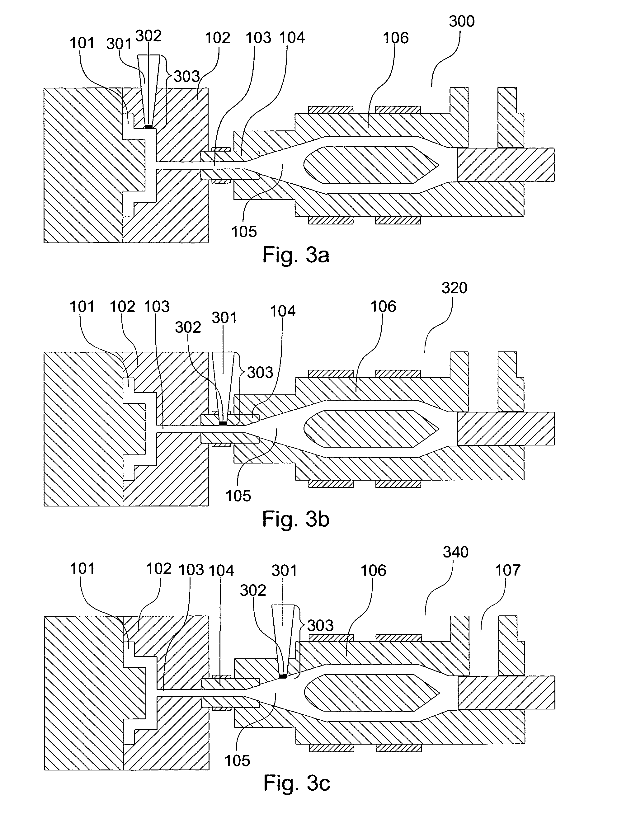 Method and apparatus for forming plastics with integral RFID devices